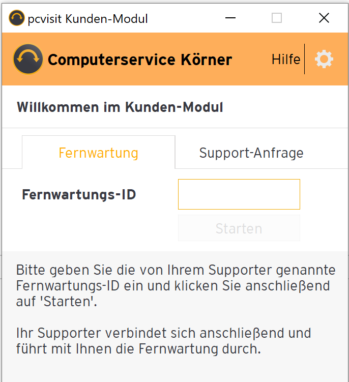 Download starten